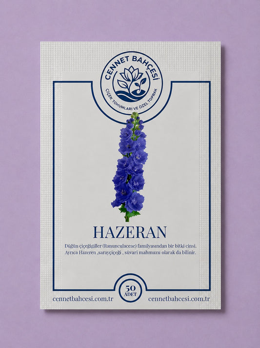 Cennet Bahçesi Hazeran Çiçek Tohumu (50'li Paket)